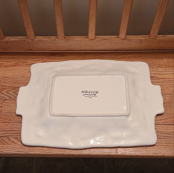 White serving dish - Picture 2 of 6